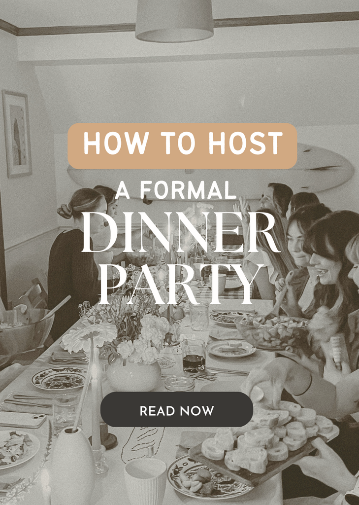 How To Host A Formal Dinner Party