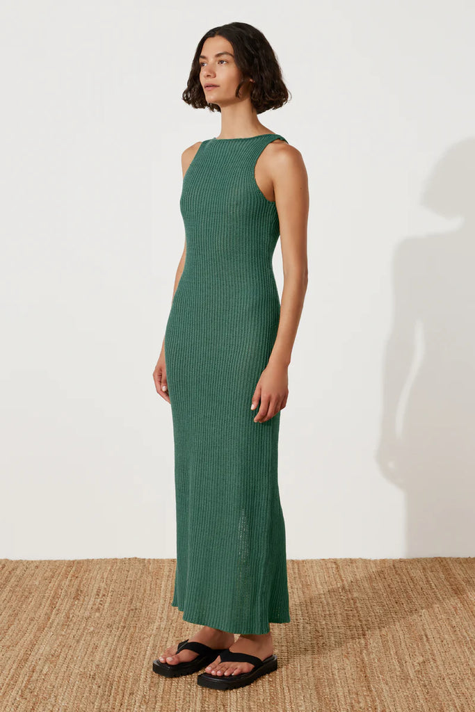 Emerald Crochet Dress – TUSC